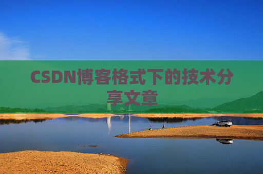 CSDN博客格式下的技术分享文章